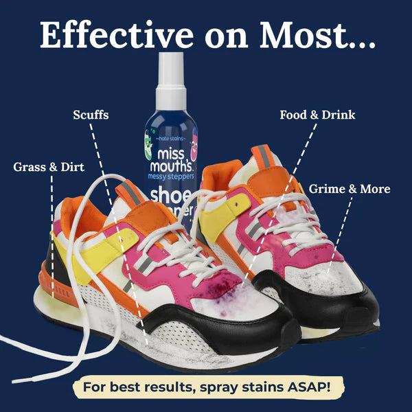 Shoe Cleaner 120ml | No Scrub, Plant-Based Formula