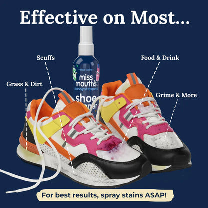 Shoe Cleaner 120ml | No Scrub, Plant-Based Formula